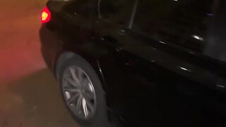 She Sucks While The Driver Was Preoccupied
