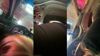 Nobody Can See Her Sucking In The Car Wash